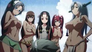 Хякка Риоран Девушки-самураи ~ Счастливый и смущенный генеральский контракт Девы ~ Участие Эмаки История Девичьего Побережья - порно видео