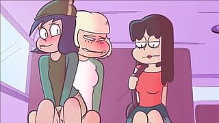 Инцидент секс в автобусе Мультфильм без цензуры - порно видео