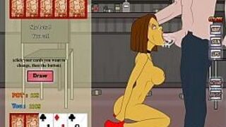 Стриптиз-покерная шлюшка - порно видео