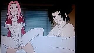 Наруто встречается с финалом Сима Саске - порно видео