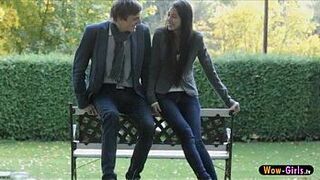 Красивая и сексуальная любительница получает романтический трах и липкий камшот на лицо - Бесплатное Подростковое Порно - Видео ХХХ - порно видео