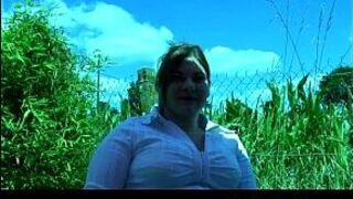 Кастинг, толстая сучка принимает анал - порно видео