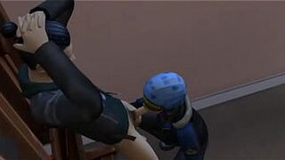 Двое мужчин с огромными членами трахают эту бедную симпатичную девушку - порно видео