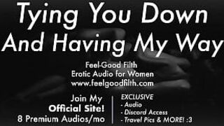 Нежный дом: Связывая тебя, оставаясь на моем пути, наполняя тебя спермой после ухода [Эротическое аудио для женщин] - порно видео